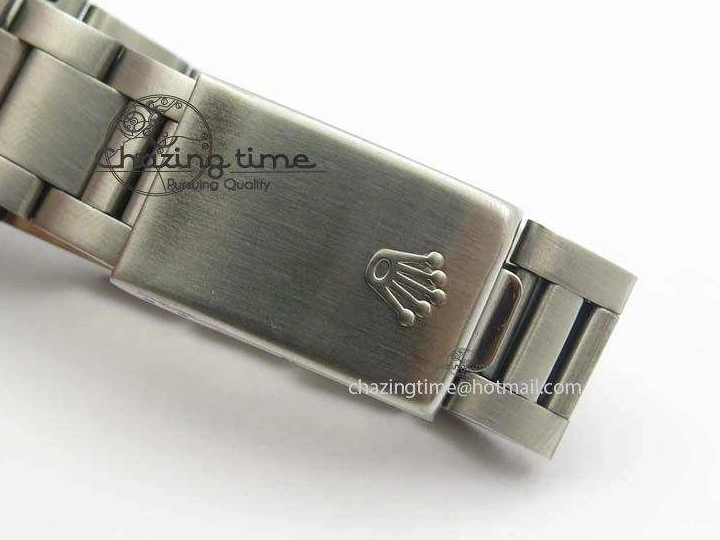 MiroTime 0421 ComfortFit Vintage 1680 Submariner No Date SS White Dial On SS Bracelet A 3855